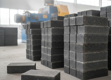 Shot Blaster Paver Block